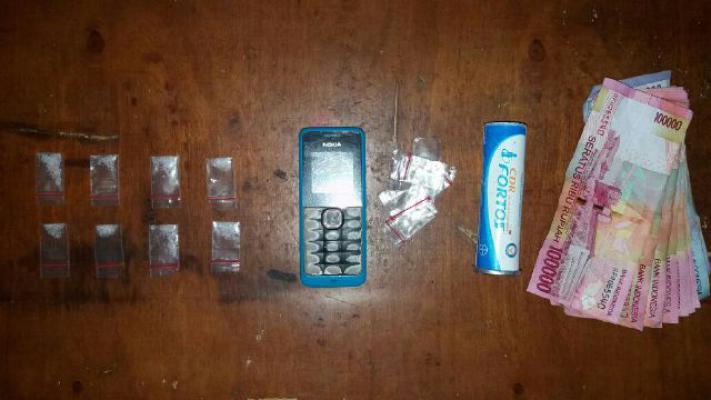 Miliki 8 Paket Shabu MSN warga Mandau Digelandang Polisi